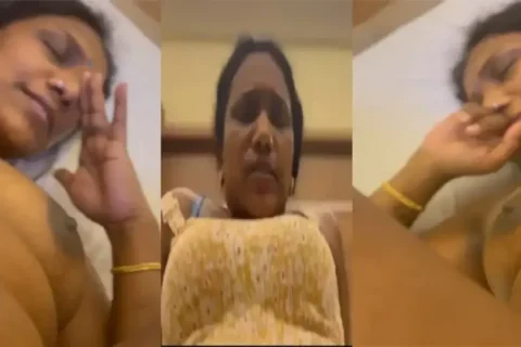 Desi Tamil Aunty Private Pussy Licking MMS Leaked Sex Video