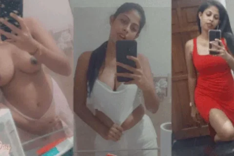 Sexy Lankan Beauty Plays with Boobies and Fingers Until She Squirts