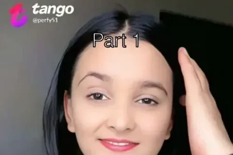 Perfy51 AKA Sheron 2 Videos Stripping Full Nude Rubbing her Pussy with Clear Face!! Part 1 Sex Video