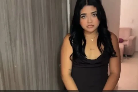 She broke up with her boyfriend and her stepbrother gave her a moment of happiness