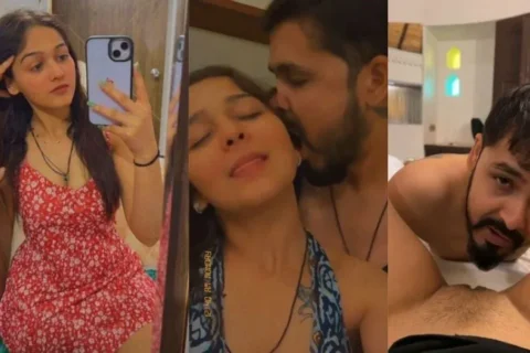 ISHA MODI New VIDEO First Time Ever with Boyfriend Multiple Clips, Boobs Pressed, ASS Licked !!