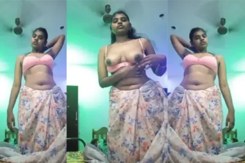 Tamil Beautys Secret Boobs Show Private Fun Sex Video
