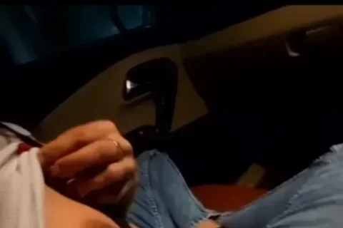 Live Car Sex Real Couple Licking and Sucking Boobs While Driving Sex Video