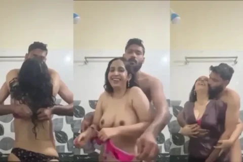 Desi Couples Steamy Bathroom Love Affair Exposed Sex Video