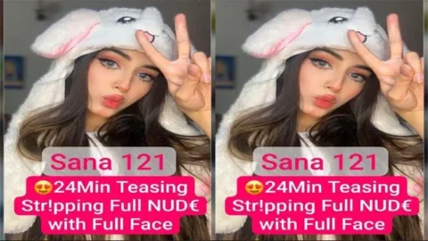 Beautiful Snapchat Girl Sana 24Min Premium Live