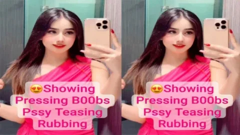 Famous Pakistani Influence Viral Video Showing Pressing Boobs Pssy Teasing Rubbing Mms Video