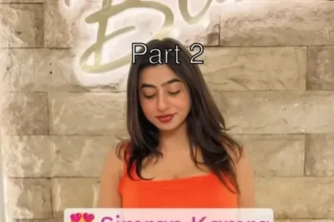 Insta Influencer Simran Kamra Goes Fully Topless Pressing Her Big Tits and Teasing Hard Part 2 Sex Video