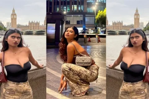 Sexy Indian Instagram Influencer Close Teasing Showing