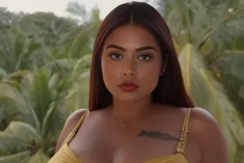 Busty Chubby Model Oasi Das Strips Nude Big Boobs and Pussy Demo For Fans