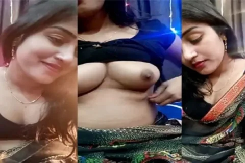 Beautiful Sexy Bhabhi Teasing Showing