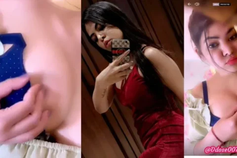 Famous Insta Influencer DEEPIKA BUTOLA Latest Premium TangoLive Playing with her Boobs
