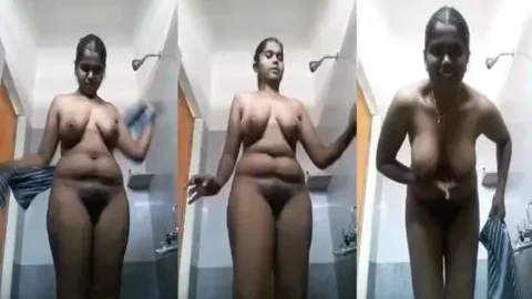 Leaked Desi Wife Live Cam Shows Off Her Hairy Pussy and Huge Boobs