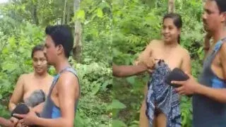 Odia village couple caught doing naughty stuff in public Sex Video