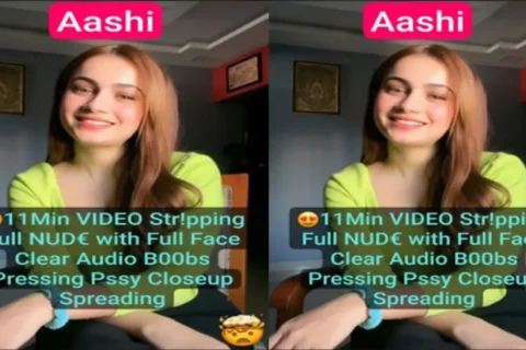 Aashi Beautiful Influencer Model Latest Most Exclusive Premium Live
