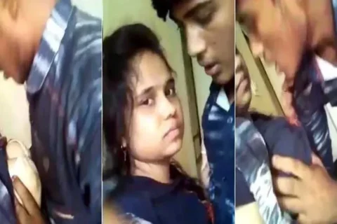 Bangladeshi college girl boob sucking by lover