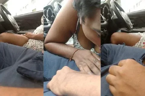 Malaysian Tamil Wife Car Parking Sucking Cheating Hubby Sex
