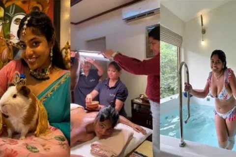 Model Satya Rayaprolu Getting A Massage Fucks Model Satya Xx Videos