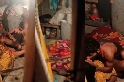 Neighbor Spies Sex And Aunty His Friend's Latest Leaked Sex