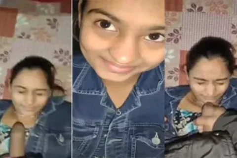 Punjabi Cute Teen Girl Handjob Taking Cum On Face